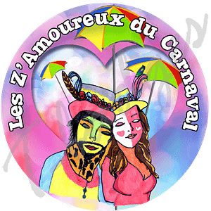 badge les z amoureux du carnaval