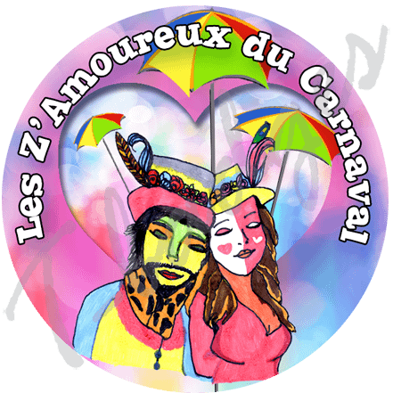 badge les z amoureux du carnaval