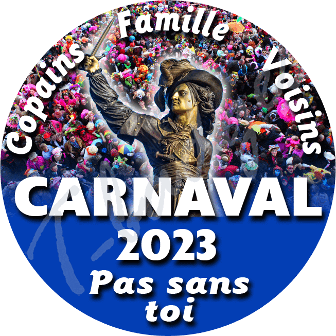 BADGES 56mm 1er CARNAVAL  Création Badges Personnalisés Carnaval